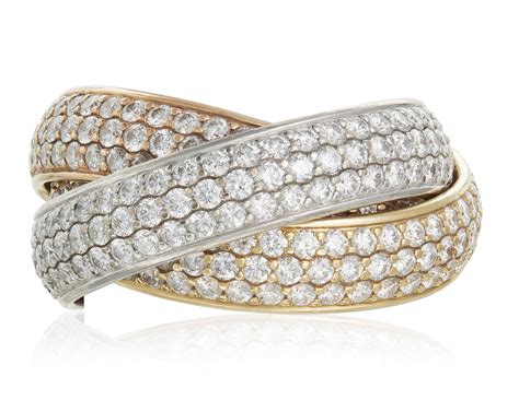 cartier diamond ring collection.